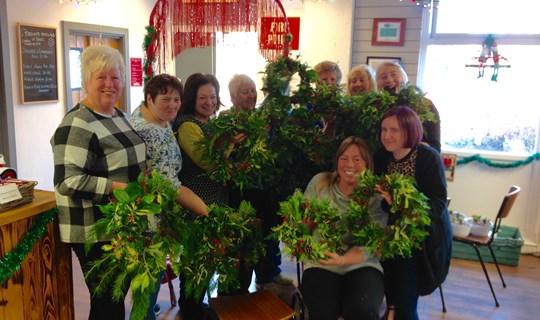 Christmas Wreath Making Workshop 2019