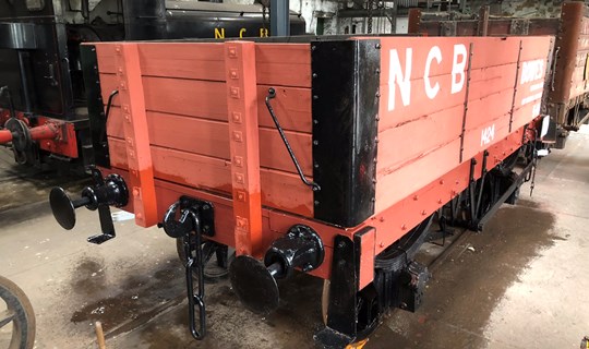 Loco Coal Wagon restoration now complete!